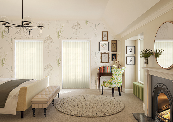 Bordeaux, True Cream - Vertical Blind - Image 8